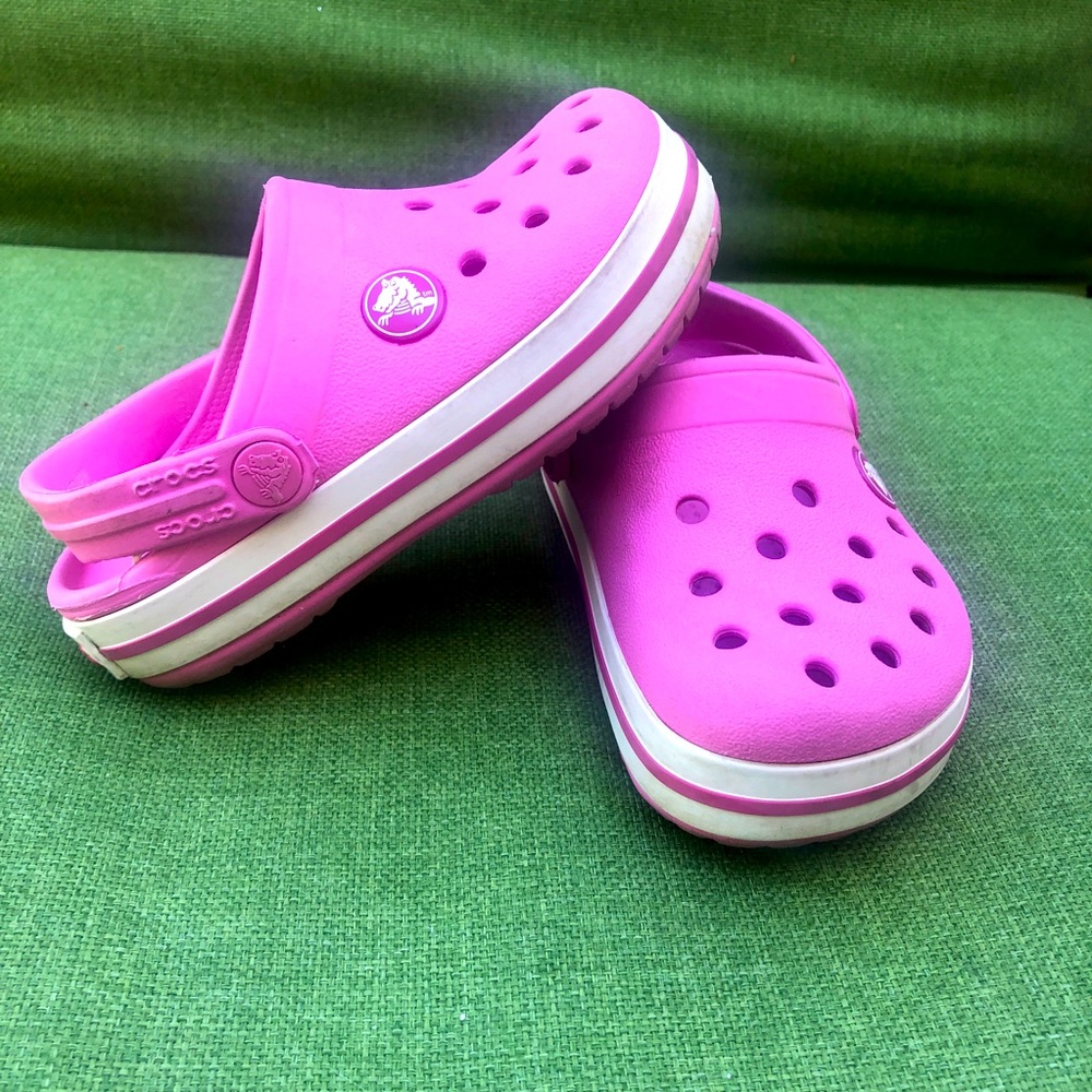 Crocs Toddler Size 8 Great Condition